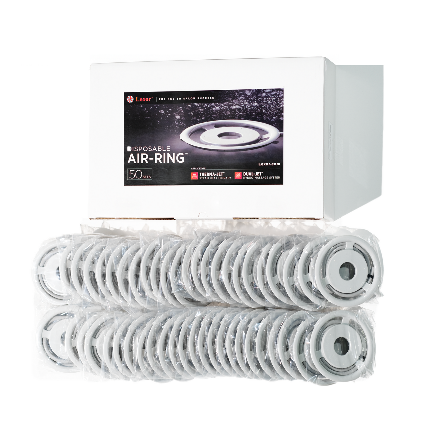 Box of 50 Disposable Air-Drop Rings For Lexor Pedicure Chair