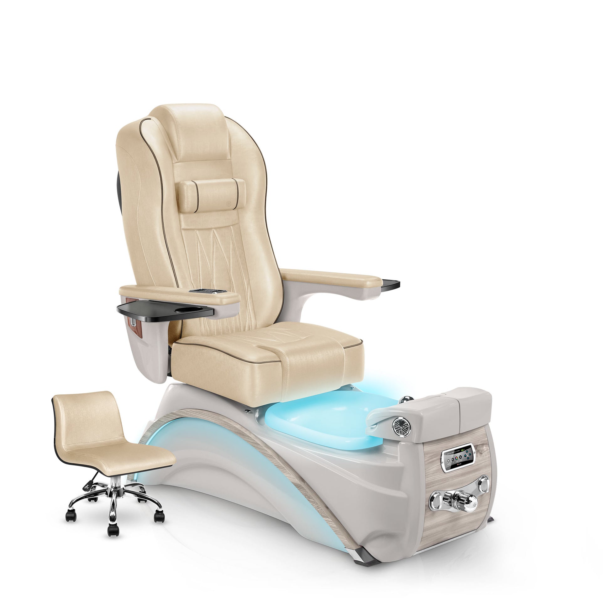 Glazed Gold-Sandstone Elite Pedicure Chair