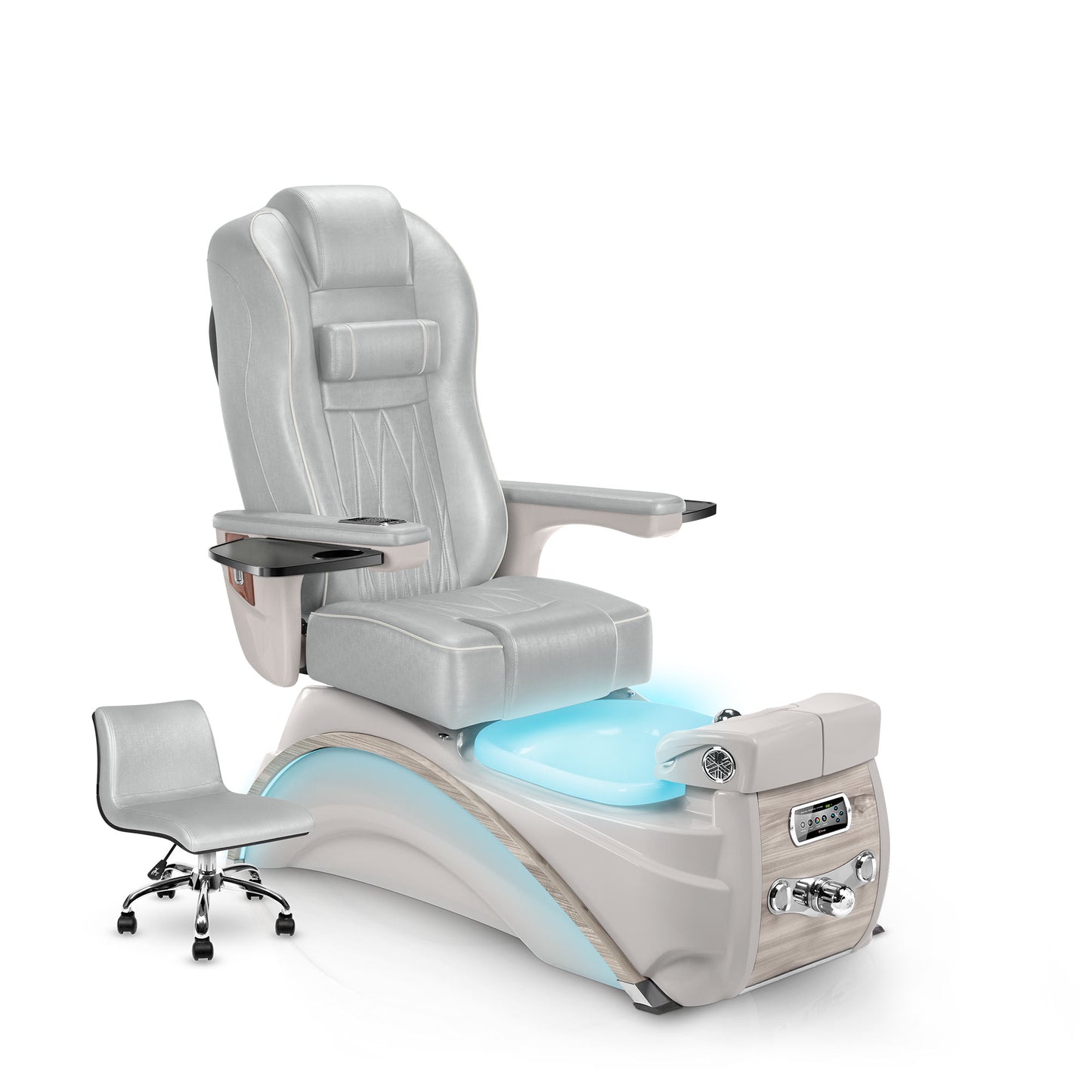 Platinum-Sandstone Elite Pedicure Chair