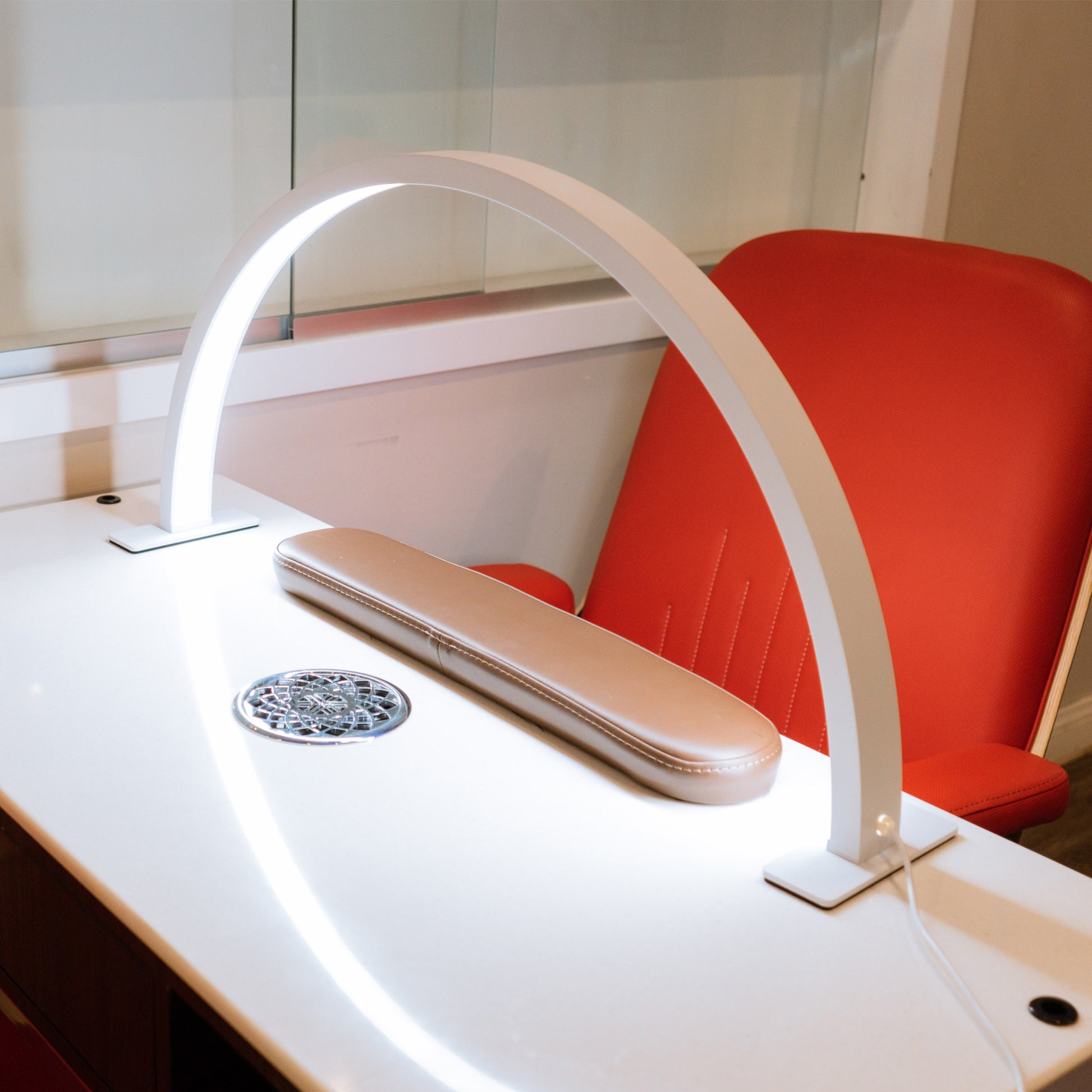 Half Moon Nail Table LED Lamp - White Light