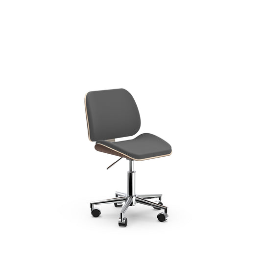 Graphite Lexor PRIVÉ Manicure Stool, Front