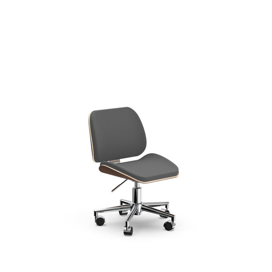 Graphite Lexor PRIVÉ Pedicure Stool, Front