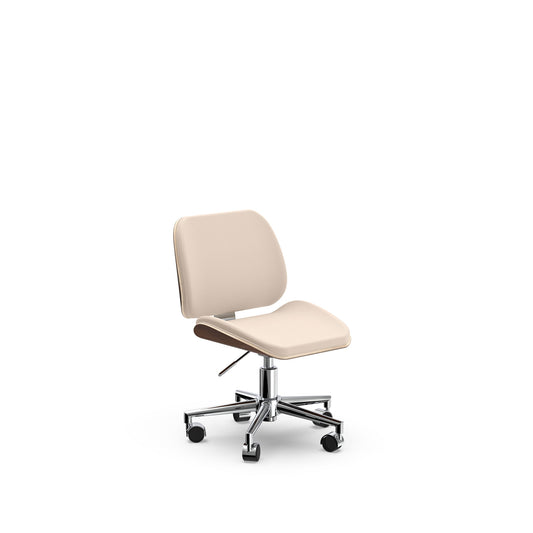 Ivory Lexor PRIVÉ Pedicure Stool, Front
