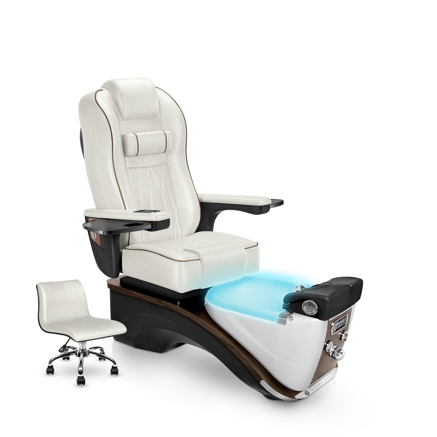 Opal-White Pearl Lexor's Prestige Pedicure Chair