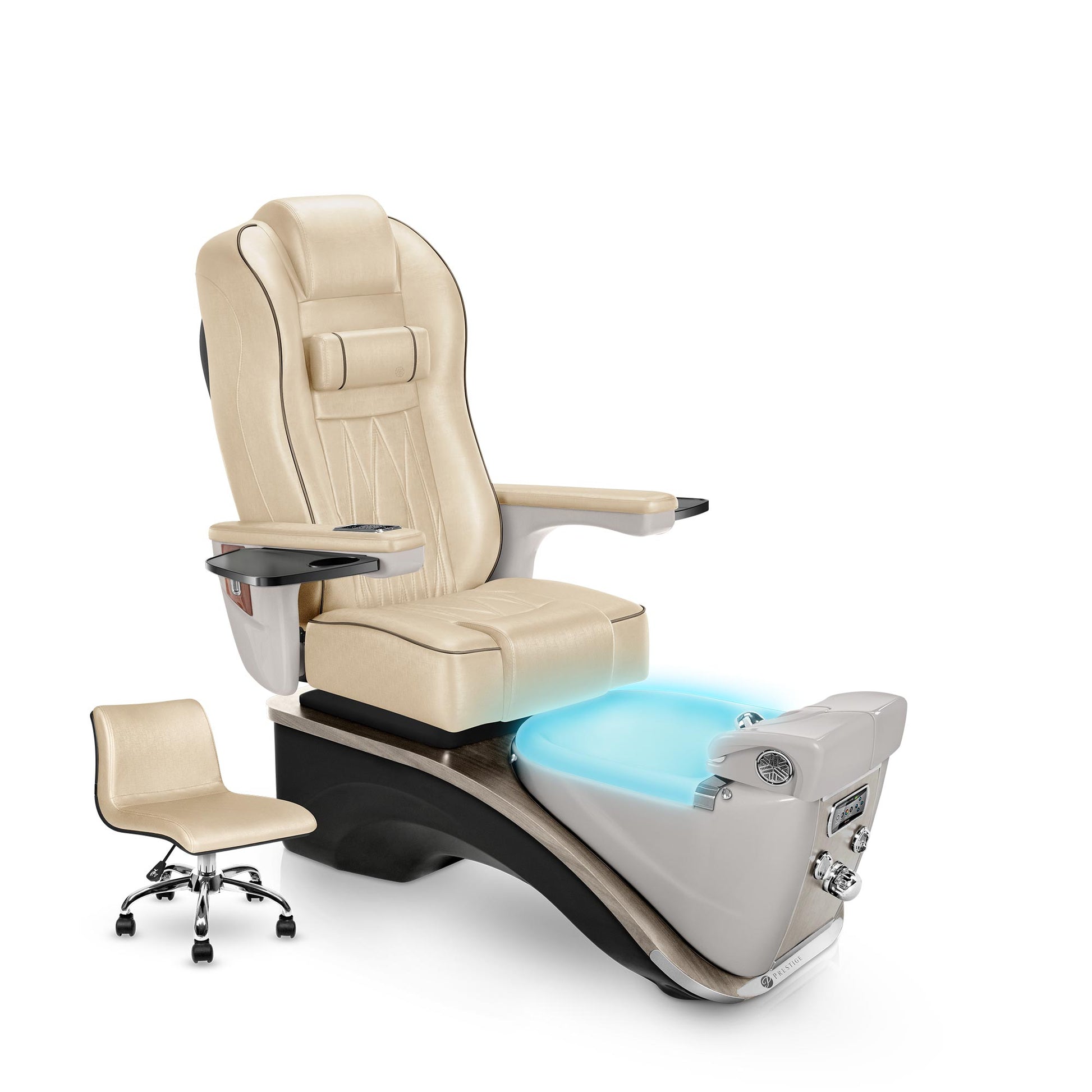 Glazed Gold-Sandstone Lexor's Prestige Pedicure Chair