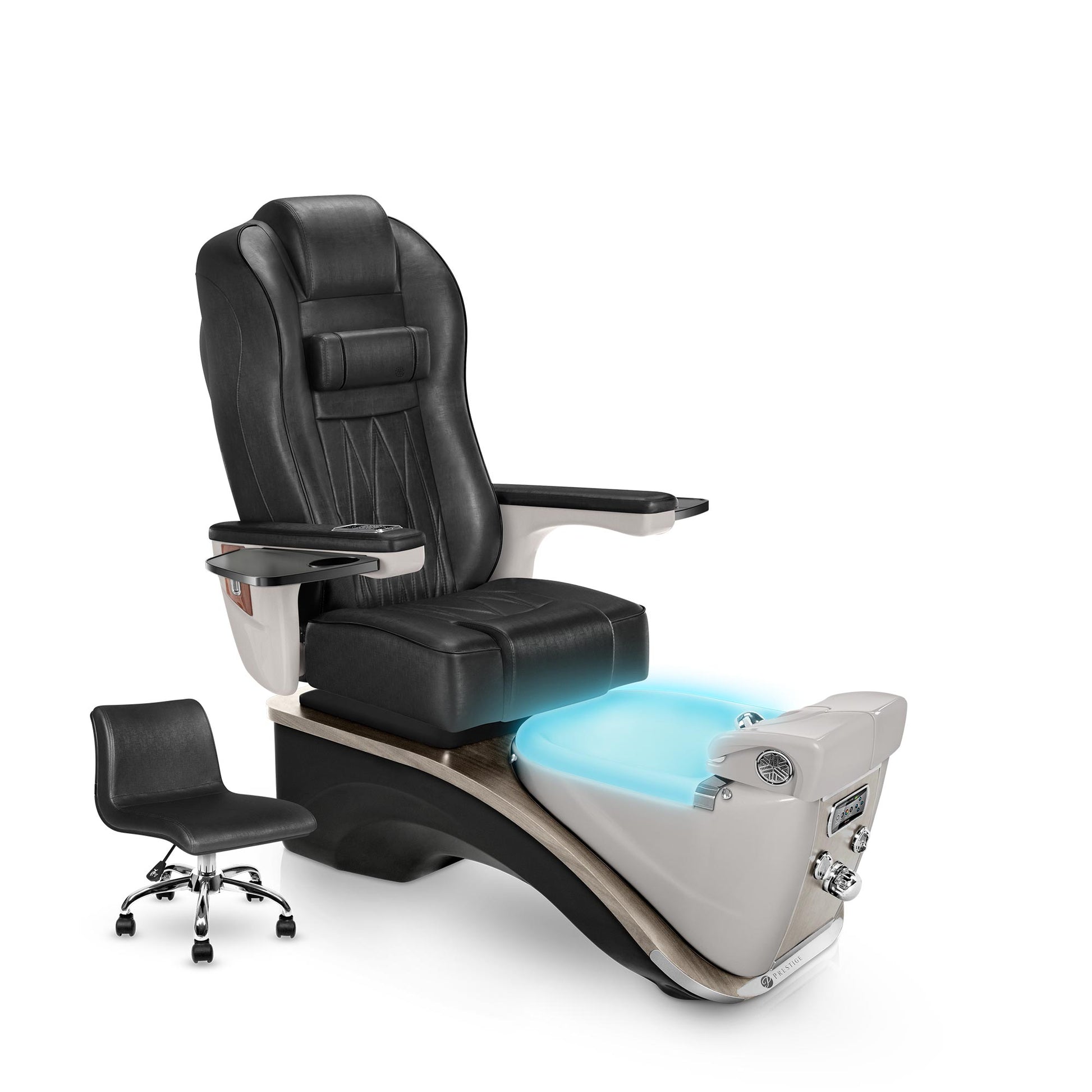 Noir-Sandstone Lexor's Prestige Pedicure Chair
