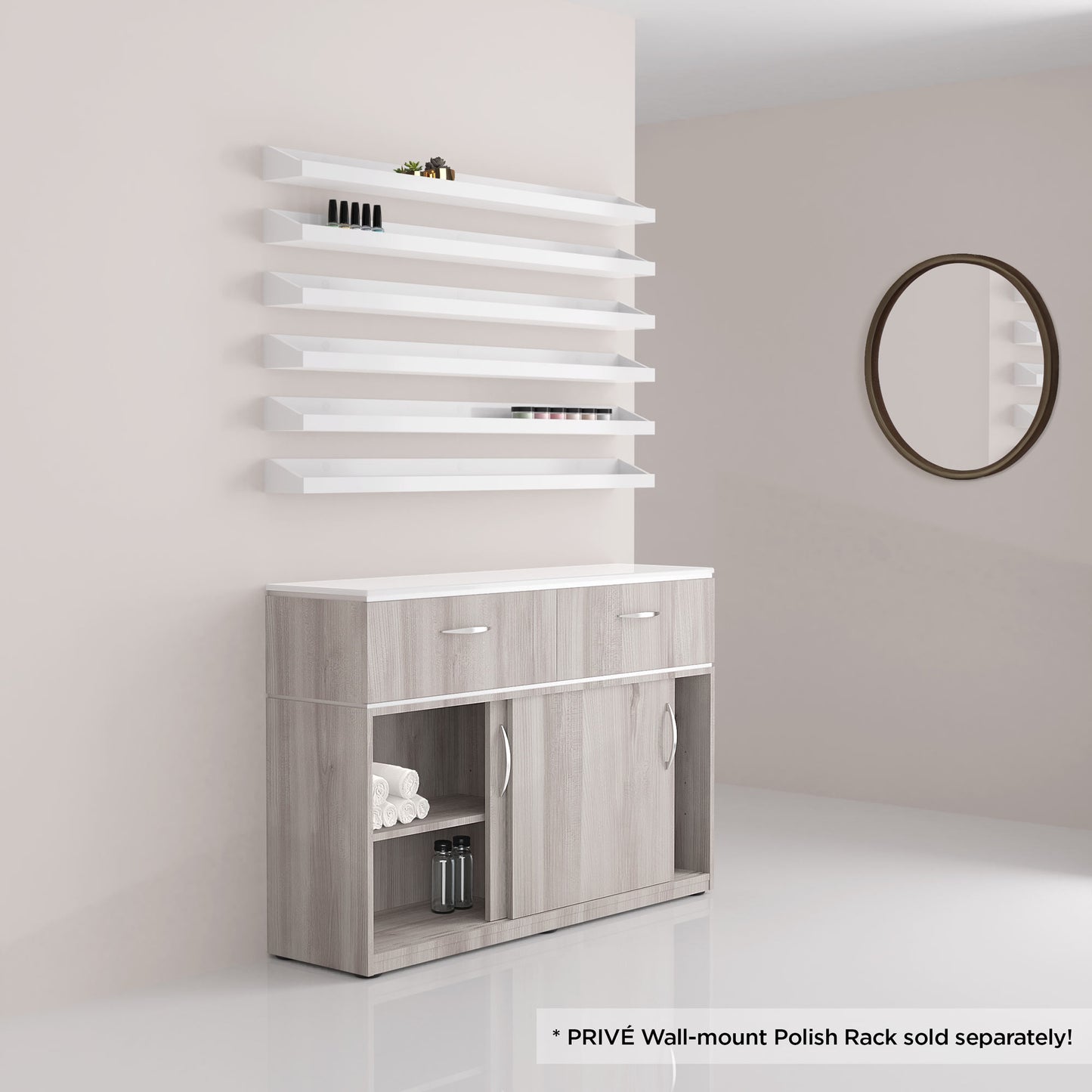 Lexor | MODEN Hazel Polish and Powder Storage Cabinet VM 860 with Background