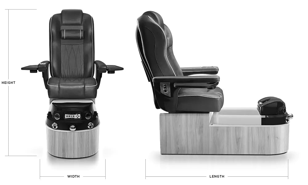 Lexor | Envision Pedicure Chair Specs Banner