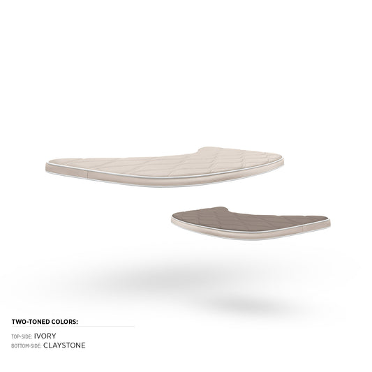 Ivory and Claystone Manicure Board