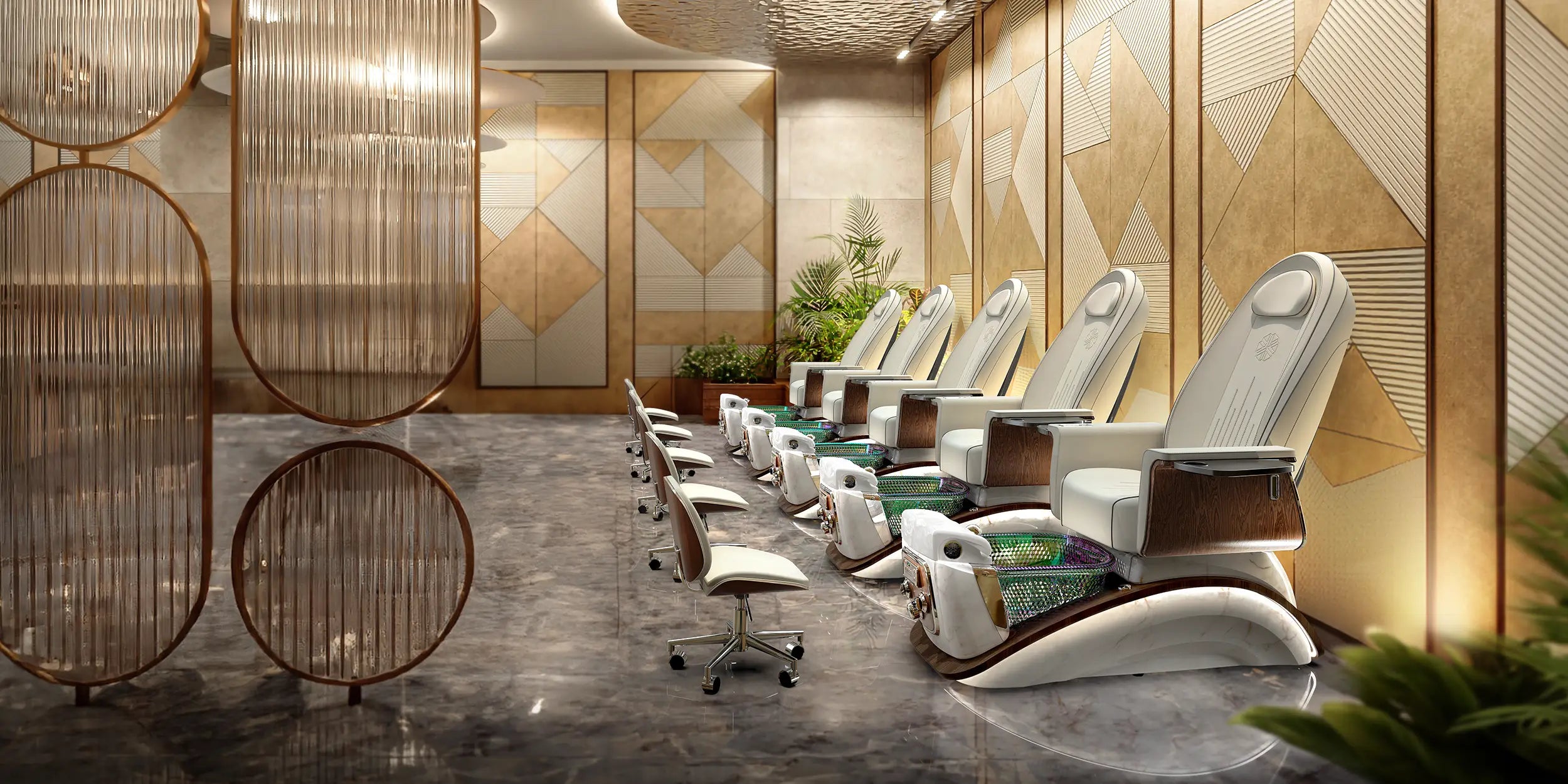 Lexor Mystique Pedicure Chair Salon Banner