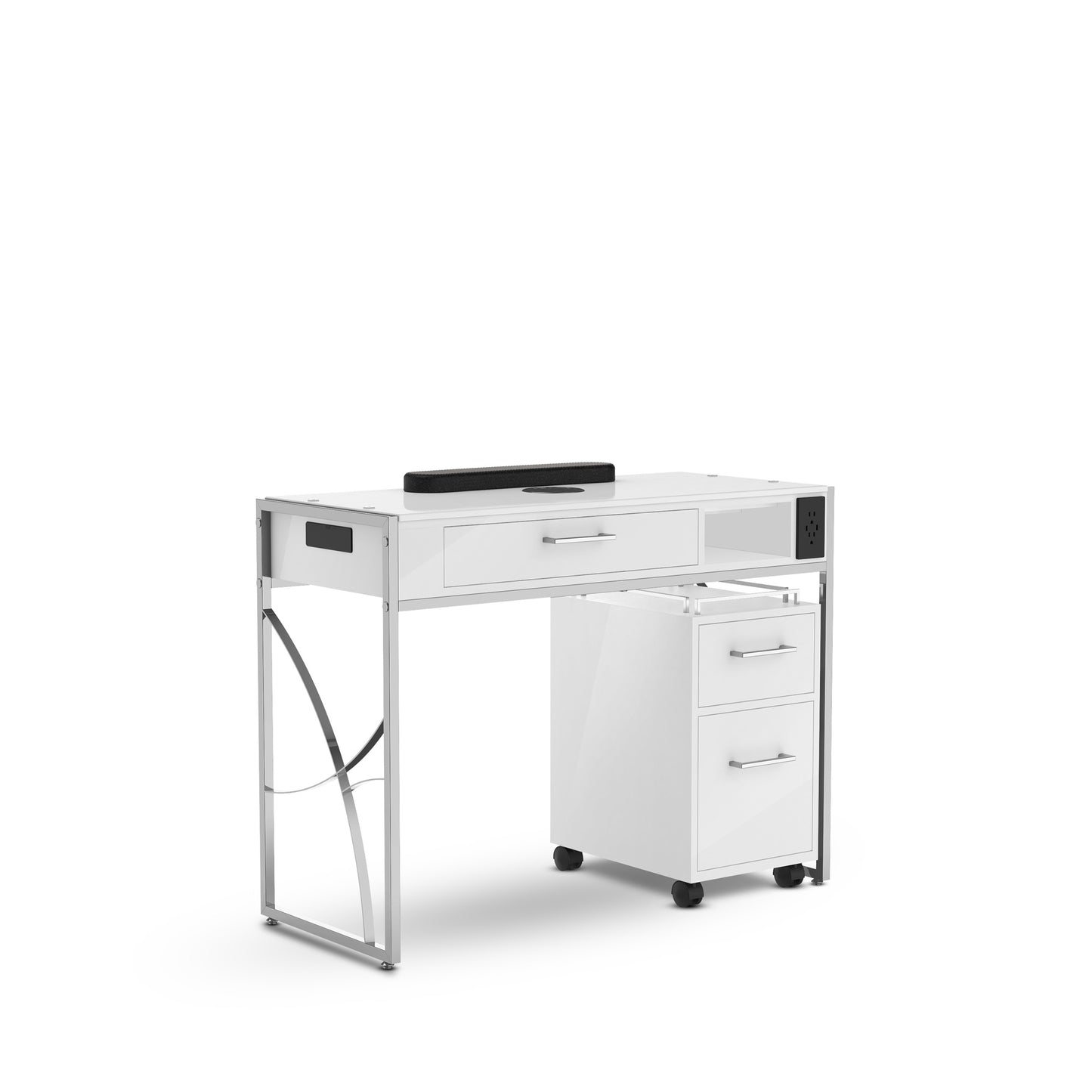 White Lexor PRIVÉ Manicure Nail Table