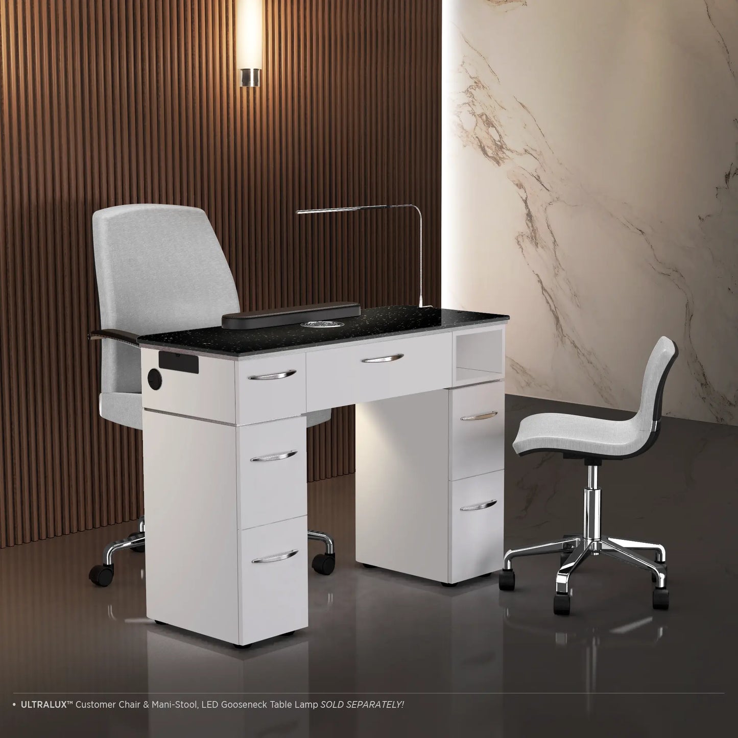 MODEN VM313 Manicure Nail Table with Ventilation-Ready