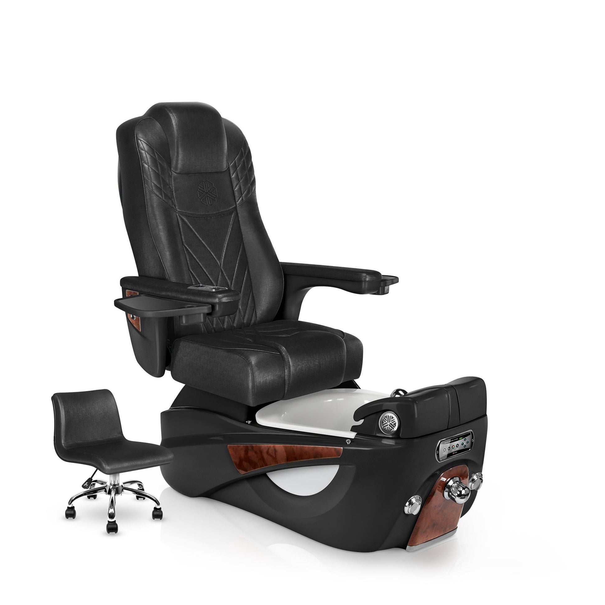 Noir-Espresso Lexor LUMINOUS pedicure chair