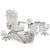 Elite Pedicure Opal Cushion, Sandstone Base, White Pearl VM313 Matching Table Set