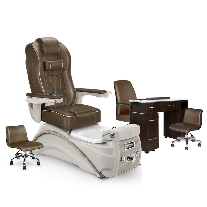 Pedicure chair and manicure table set new arrivals