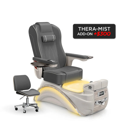 Graphite-Sandstone Lexor Elite Pedicure Chair v2