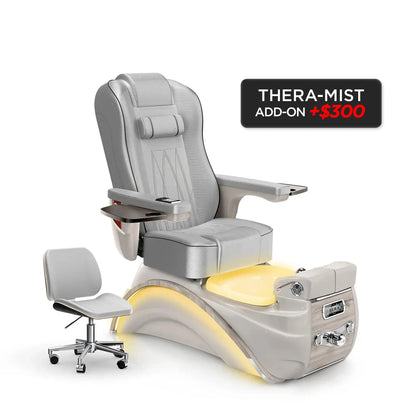 Platinum-Sandstone Lexor Elite Pedicure Chair v2