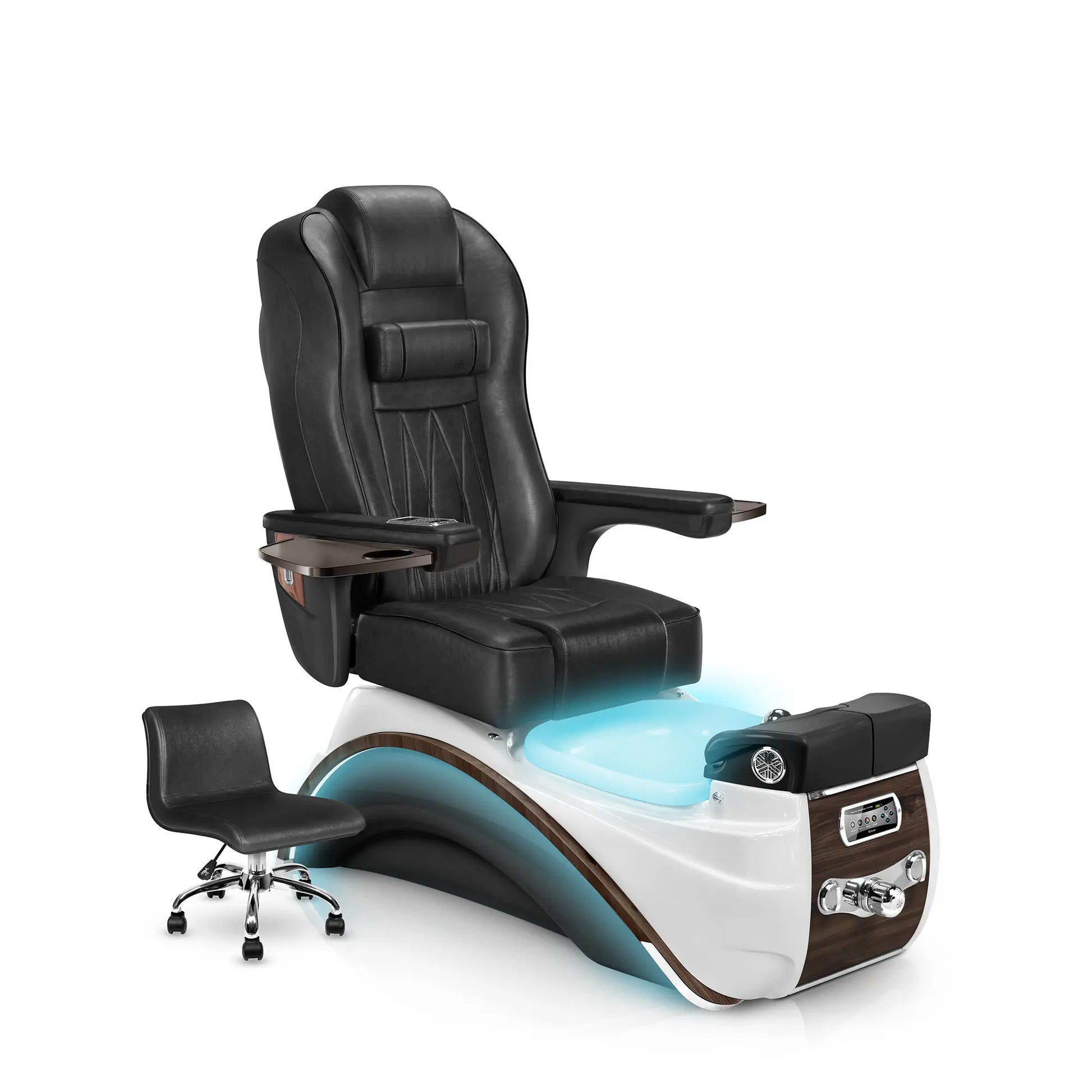 Noir-Espresso Elite Pedicure Chair