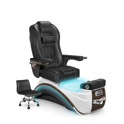Noir-Espresso Elite Pedicure Chair
