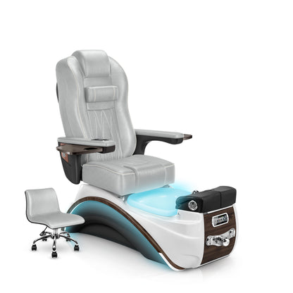 Platinum-Espresso Elite Pedicure Chair