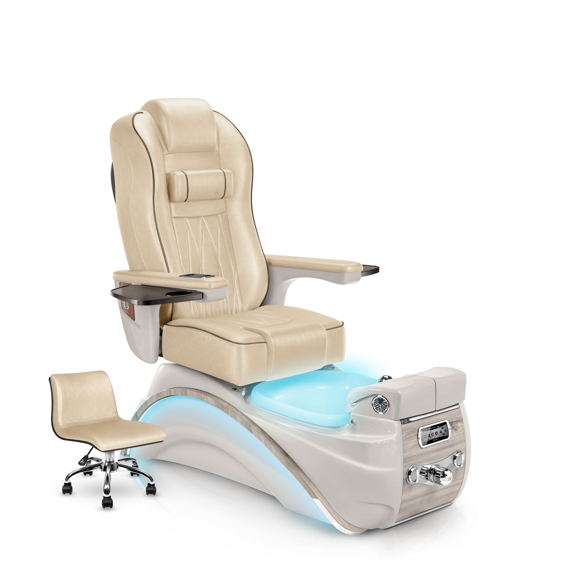Glazed Gold-Sandstone Elite Pedicure Chair