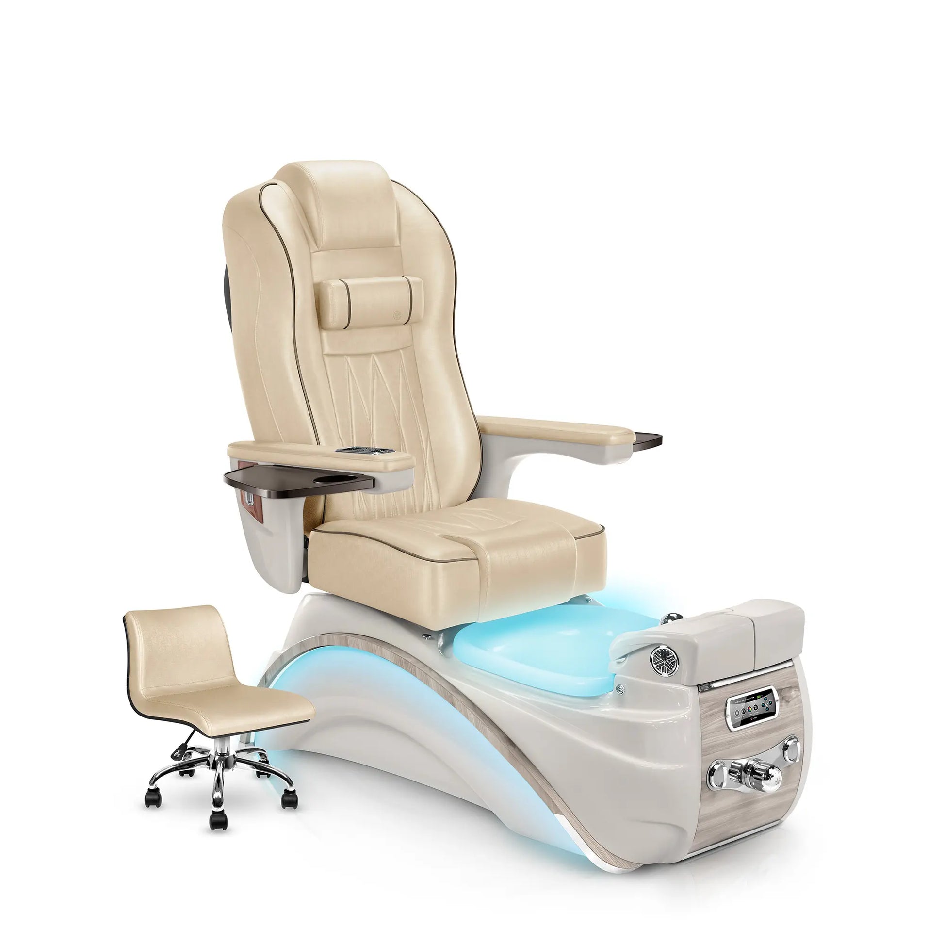 Glazed Gold-Sandstone Elite Pedicure Chair