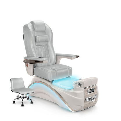 Platinum-Sandstone Elite Pedicure Chair