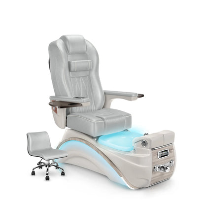 Platinum-Sandstone Elite Pedicure Chair