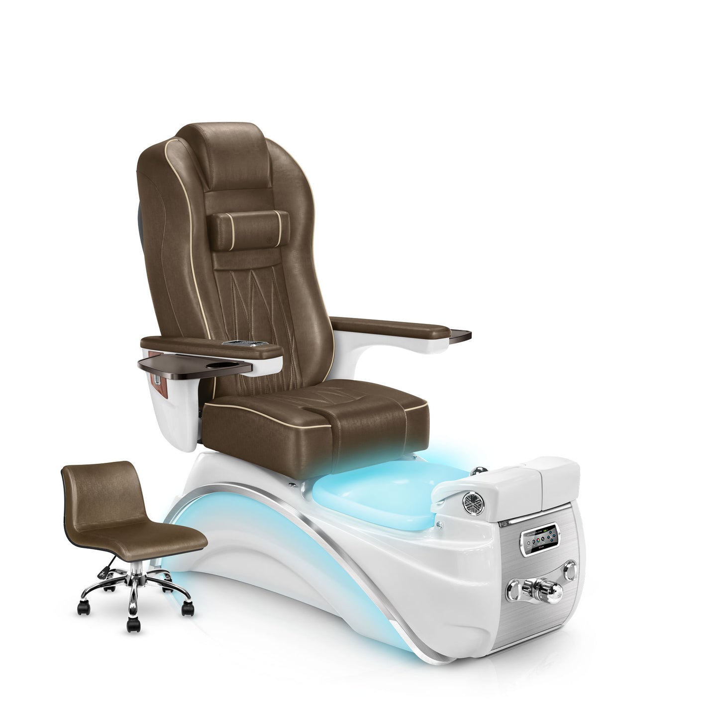 Cola-White Pearl Elite Pedicure Chair