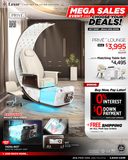 pedicure chairs promotions