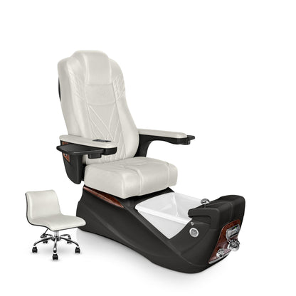 Infinity Pedicure Chair with Opal Cushion and Espresso Base