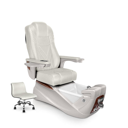 Infinity Pedicure Chair with Opal Cushion and Sandstone Base Base