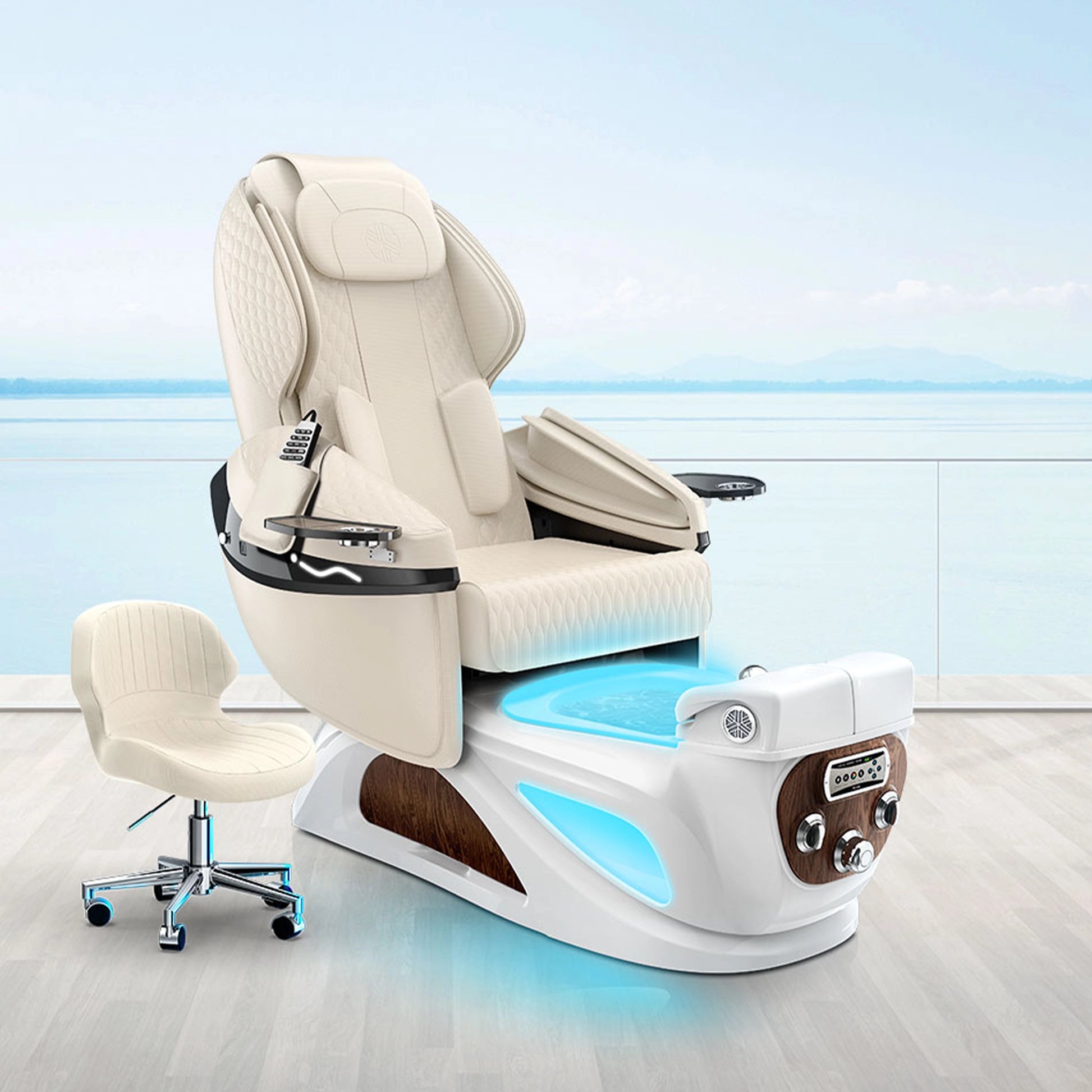*Liberté Pedicure Chair with background