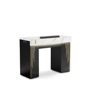Lumiere Nail Manicure Table with Built-In Dust Collector