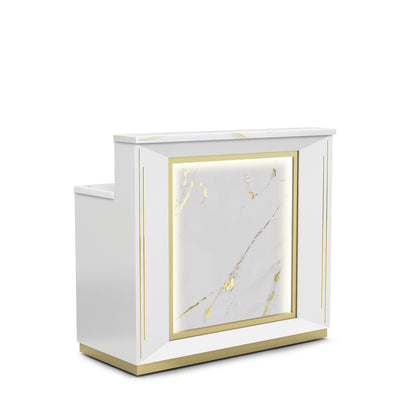 White Pearl LM - Lumiere Reception Counter