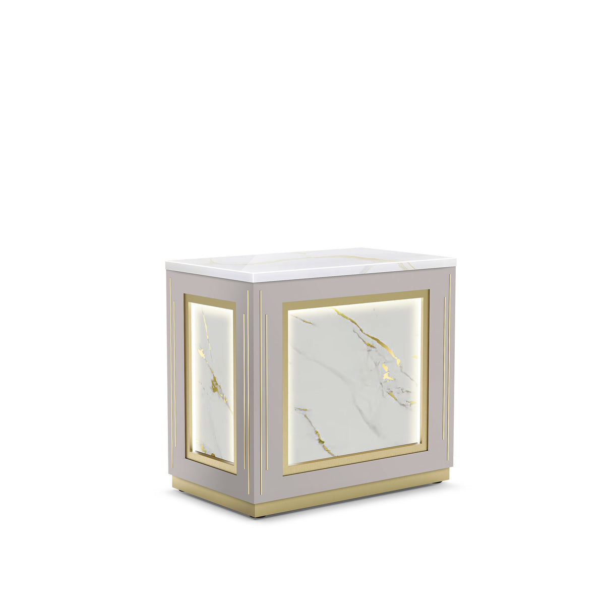 Champagne - Lumiere Reception Corner Extension