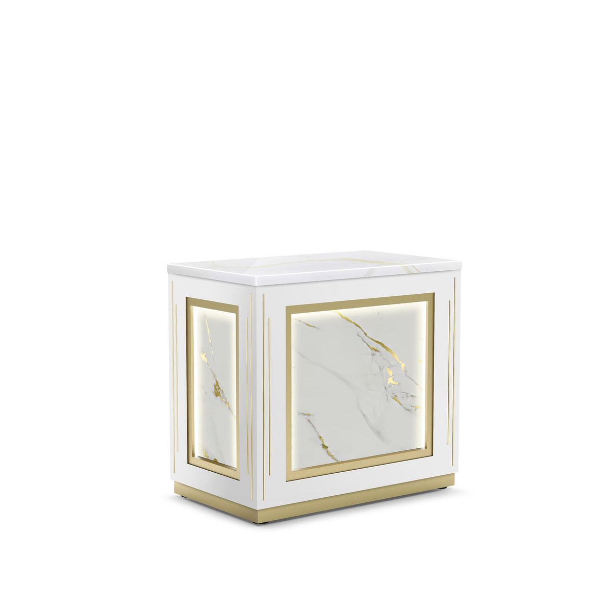 White Pearl LM - Lumiere Reception Corner Extension