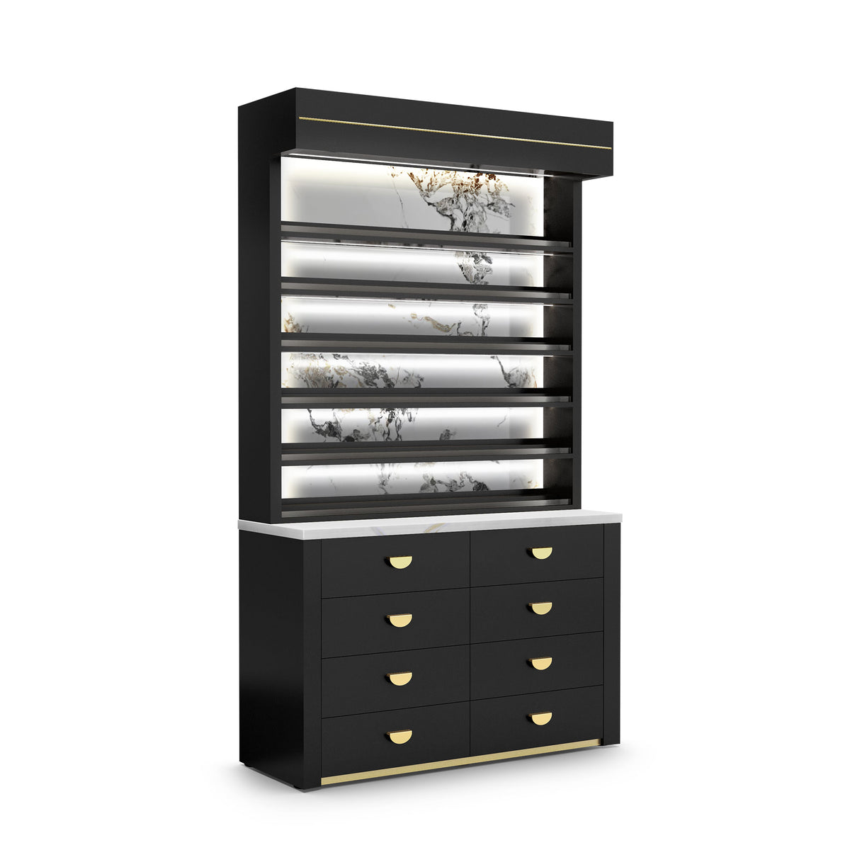 Black LM - Lumiere Polish/Powder Station