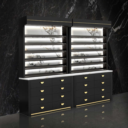 Black LM - Lumiere Polish Storage Combo