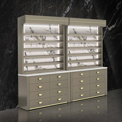 Champaign - Lumiere Polish Storage Combo