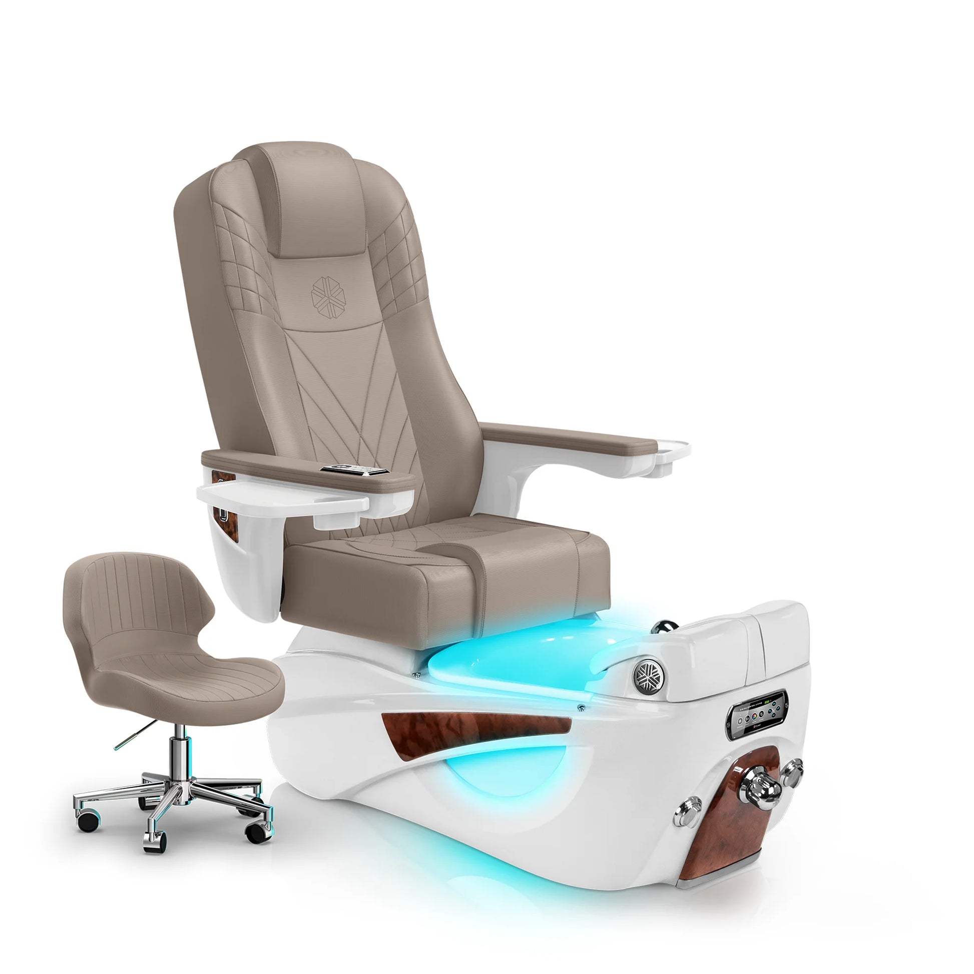 Claystone-White Pearl Lexor LUMINOUS pedicure chair