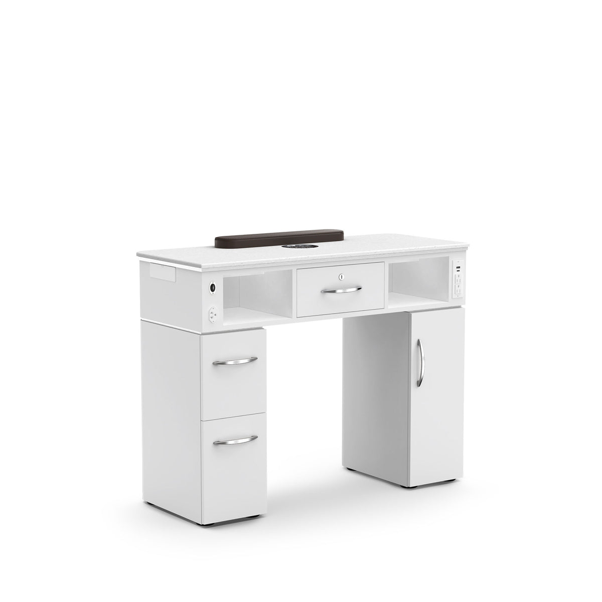 White-Yes - MD314 VD Manicure Nails Table with Air Filter and Dust Collector