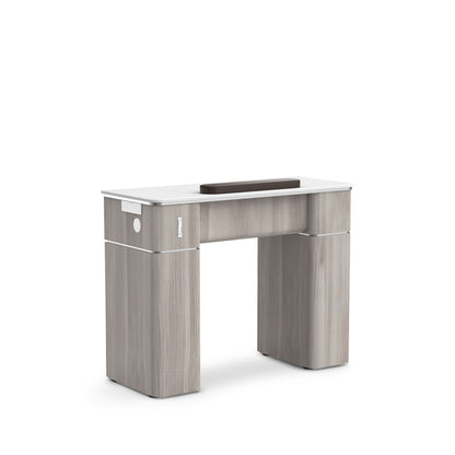 Hazel-No - MD314 Manicure Nails Table with Ventilation Ready, Front View