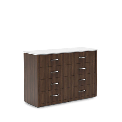 Dark Walnut - Moden Polish/Powder Cabinet