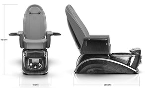 Lexor | Mystique Pedicure Chair Specs Banner