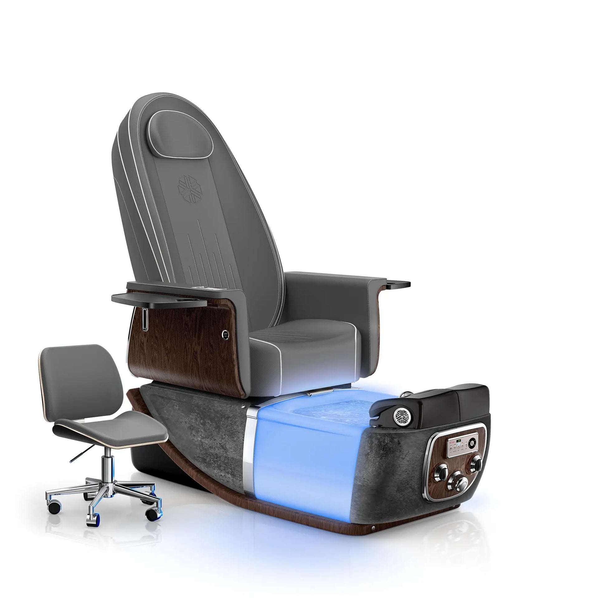 Graphite-Black Moonstone PRIVÉ ONE Pedicure Chair