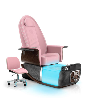 Ice Pink-Black Moonstone PRIVÉ ONE Pedicure Chair
