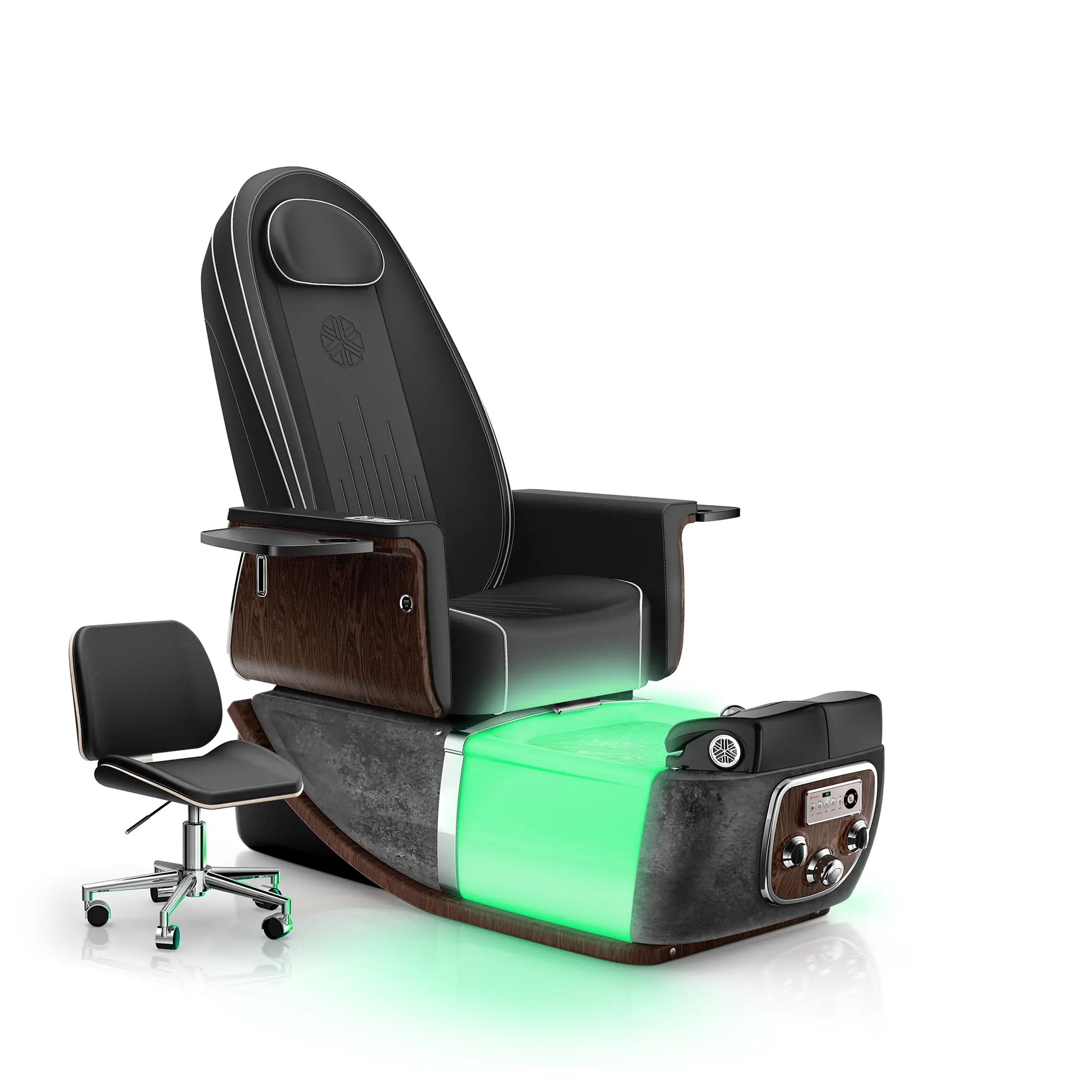 Noir-pr-Black Moonstone PRIVÉ ONE Pedicure Chair