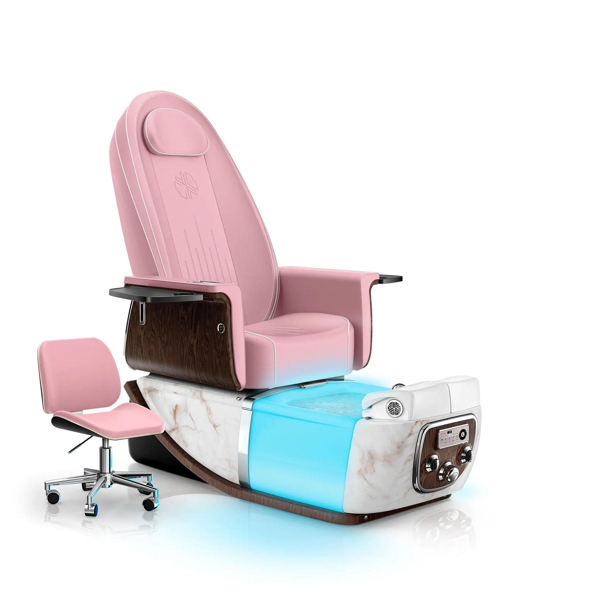 Ice Pink-White Moonstone PRIVÉ ONE Pedicure Chair