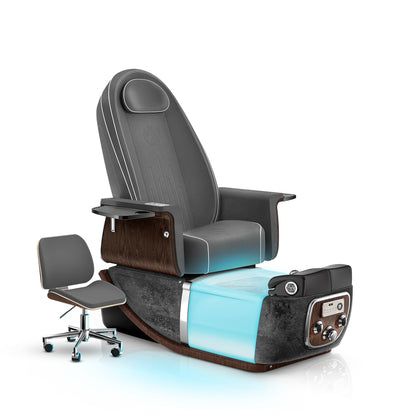 Graphite-Black Moonstone PRIVÉ ONE Pedicure Chair